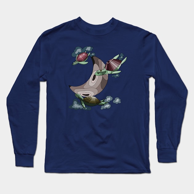 sky turtles Long Sleeve T-Shirt by Bagaz